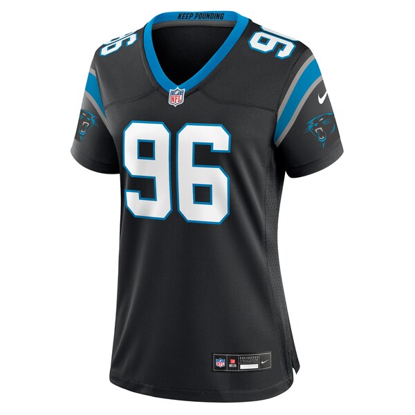 Jaden Crumedy Carolina Panthers Nike Women's Game Jersey - Black - Image 2