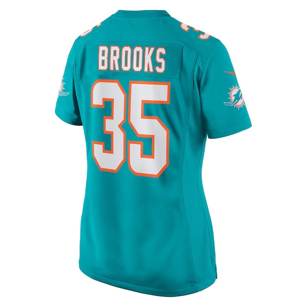 Christopher Brooks Miami Dolphins Nike Women's Team Game Jersey - Aqua - Image 3
