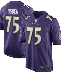 Jonathan Ogden Baltimore Ravens Nike Game Retired Player Jersey - Purple