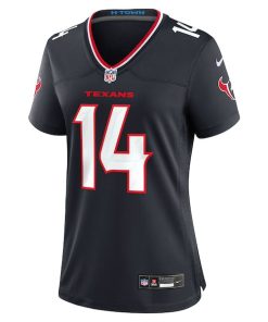 Alternative view of Jaylin Noel Houston Texans Nike Women's Team Game Jersey -  Navy
