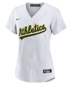 Alternative view of Jacob Wilson Athletics Nike Women's Home Replica Jersey - White