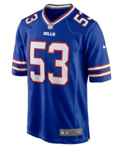 Alternative view of Tyrel Dodson Buffalo Bills Nike Game Player Jersey - Royal
