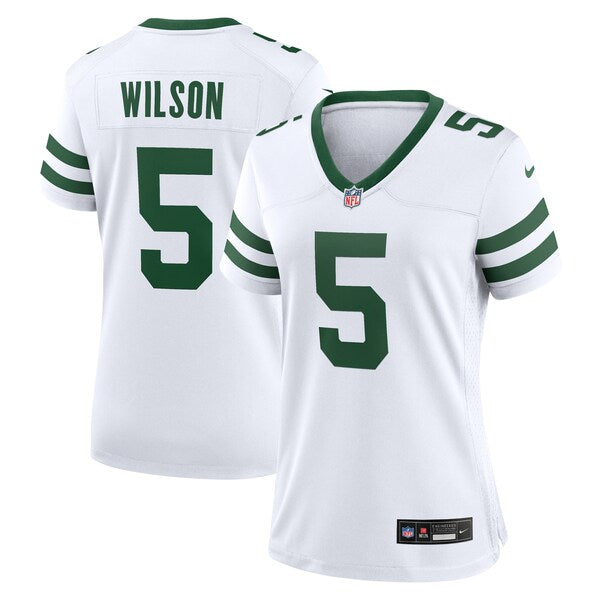 Garrett Wilson New York Jets Nike Women's Alternate Game Jersey - White
