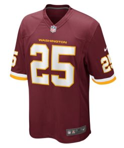 Alternative view of Benjamin St-Juste Washington Football Team Nike Game Jersey - Burgundy