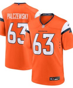 Alex Palczewski Denver Broncos Nike Team Game Jersey -  Orange