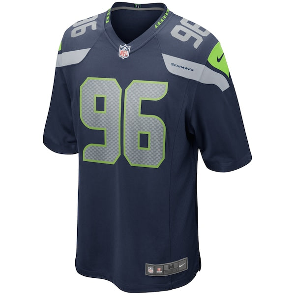 Cortez Kennedy Seattle Seahawks Nike Game Retired Player Jersey - College Navy - Image 2