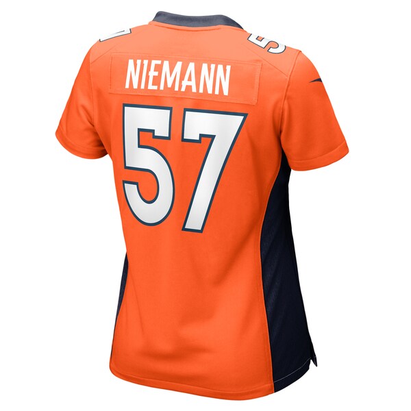 Ben Niemann Denver Broncos Nike Women's Team Game Jersey - Orange - Image 3