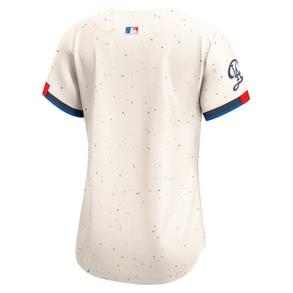 Los Angeles Dodgers Nike Women's 2025 World Series City Connect Limited Jersey - Cream - Image 3
