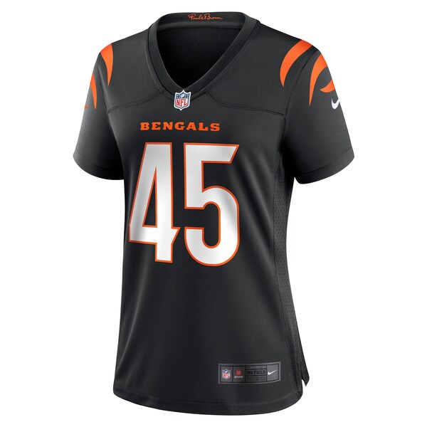 Maema Njongmeta Cincinnati Bengals Nike Women's Game Jersey - Black - Image 3