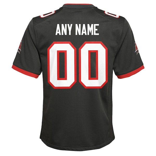 Tampa Bay Buccaneers Nike Youth Alternate Custom Game Jersey - Pewter - Image 3