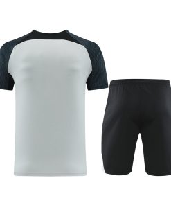 Alternative view of Nike Short Sleeve Training Jersey Set-ND07- White/Grey