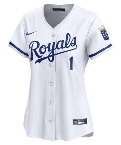 Alternative view of Kansas City Royals Nike Women's #1 Mom Home Limited Jersey - White