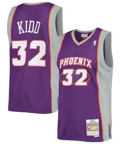 Jason Kidd Phoenix Suns 2001/02 Hardwood Classics Swingman Jersey - Purple