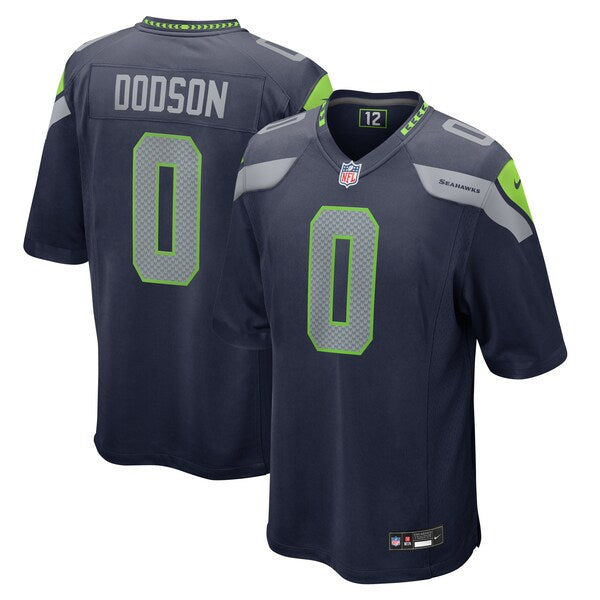 Tyrel Dodson Seattle Seahawks Nike Game Jersey - College Navy