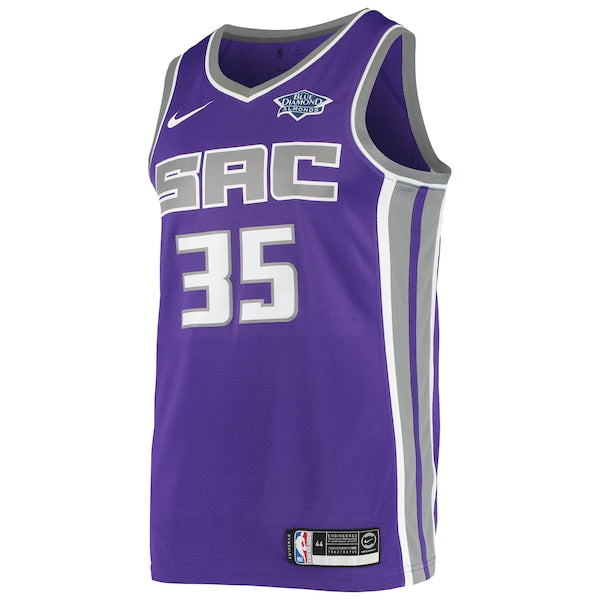 Marvin Bagley III Sacramento Kings Nike Swingman Team Player Jersey - Icon Edition - Purple - Image 2