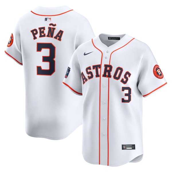 Jeremy Pe?a Houston Astros Nike 2024 MLB World Tour Mexico City Series Home Limited Player Jersey - White