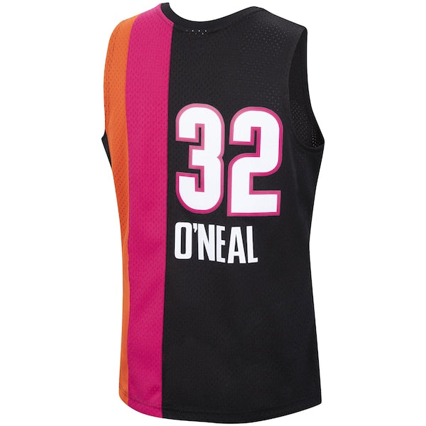 Shaquille O'Neal Miami Heat 2005/06 Hardwood Classics Swingman Jersey - Black - Image 3