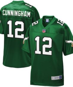 Randall Cunningham Philadelphia Eagles NFL Pro Line Retired Player Replica Jersey - Midnight Green