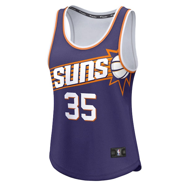 Kevin Durant Phoenix Suns Women's Fast Break Player Jersey - Icon Edition - Purple - Image 2