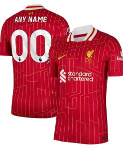 Liverpool Nike 2024/25 Home Custom Authentic Jersey - Red