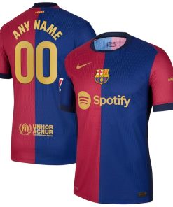 Barcelona Nike 2024/25 Home Authentic Custom Jersey - Royal