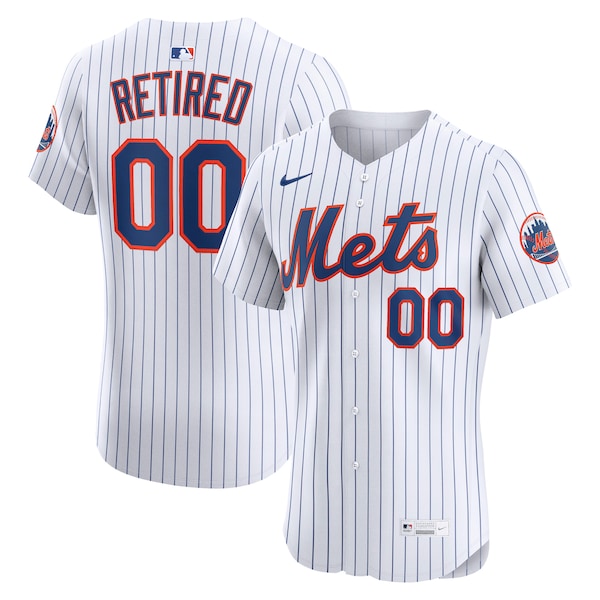 New York Mets Nike Home Elite Pick-A-Player Retired Roster Jersey - White