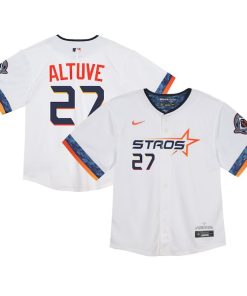 Jose Altuve Houston Astros Nike Toddler City Connect 2025 Limited Jersey - White