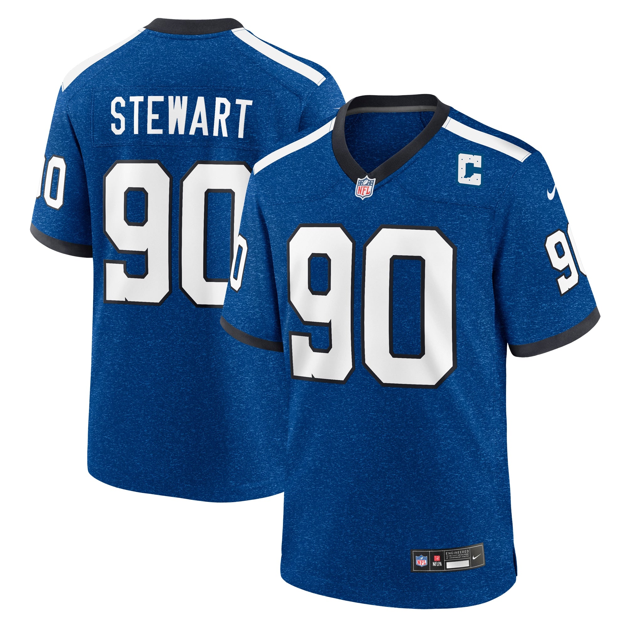 Grover Stewart Indianapolis Colts Nike Game Jersey - Royal/Blue - Image 5