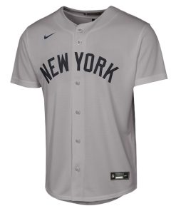 Alternative view of Aaron Judge New York Yankees Nike Youth Road Replica Jersey - Gray
