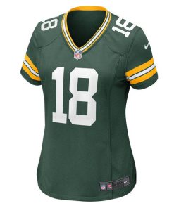 Alternative view of Malik Heath Green Bay Packers Nike Women's  Game Jersey -  Green
