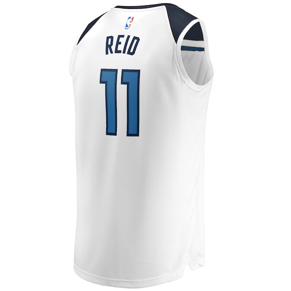 Naz Reid Minnesota Timberwolves Youth Fast Break Replica Player Jersey - Association Edition - White - Image 3