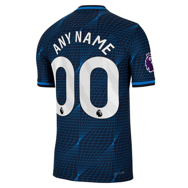 Chelsea Nike 2023/24 Away Vapor Match Authentic Custom Jersey - Navy - Image 3