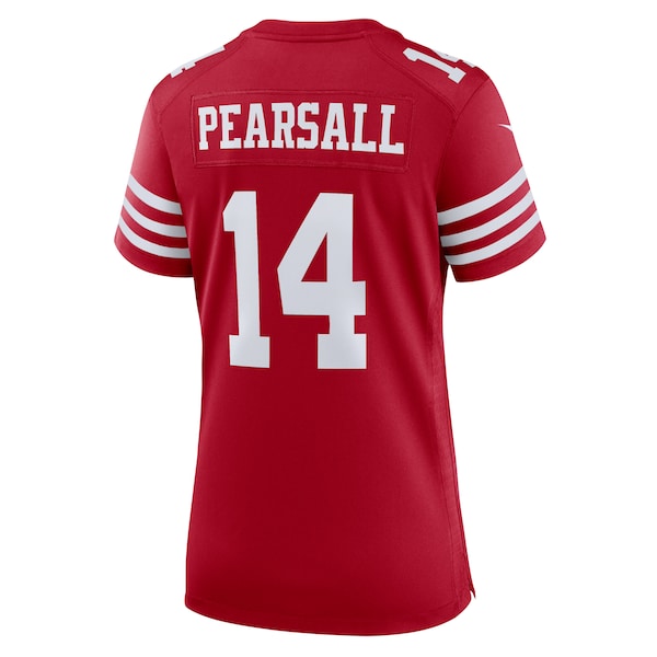 Ricky Pearsall San Francisco 49ers Nike Women's Team Game Jersey - Scarlet - Image 3