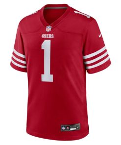 Alternative view of Deebo Samuel Sr San Francisco 49ers Nike Game Player Jersey - Scarlet