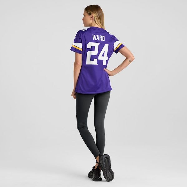 Jay Ward Minnesota Vikings Nike Women's Team Game Jersey - Purple - Image 7