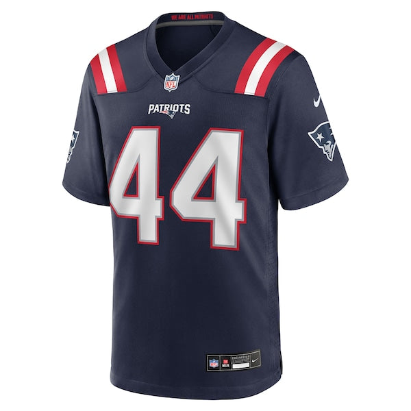 Brenden Schooler New England Patriots Nike Team Game Jersey - Navy - Image 2