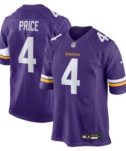 Myles Price Minnesota Vikings Nike Team Game Jersey -  Purple