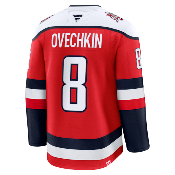 Alexander Ovechkin Washington Capitals Alternate Premium Player Jersey - Red - Image 3