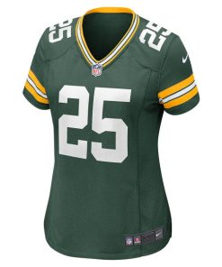 Alternative view of Keisean Nixon Green Bay Packers Nike Women's Player Game Jersey - Green