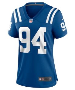 Alternative view of Tyquan Lewis Indianapolis Colts Nike Women's Game Jersey - Royal