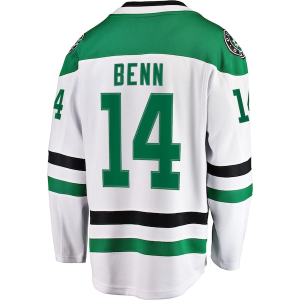 Jamie Benn Dallas Stars Breakaway Jersey - White - Image 3