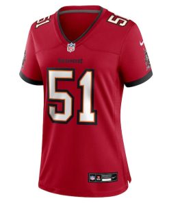 Alternative view of David Walker Tampa Bay Buccaneers Nike Women's Team Game Jersey -  Red