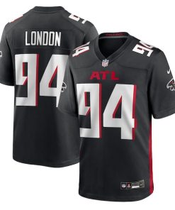 LaCale London Atlanta Falcons Nike Team Game Jersey -  Black