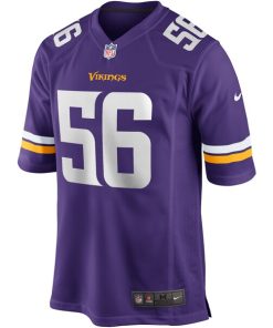 Alternative view of Chris Doleman Minnesota Vikings Nike Game Retired Player Jersey - Purple