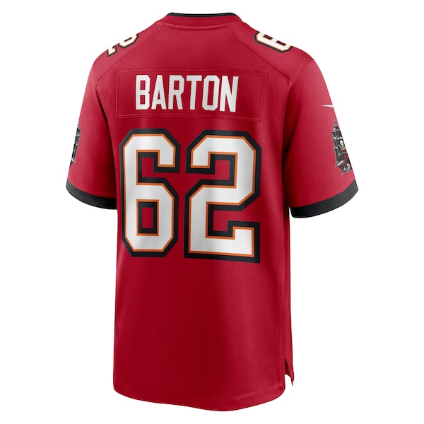 Graham Barton Tampa Bay Buccaneers Nike Game Jersey - Red - Image 3