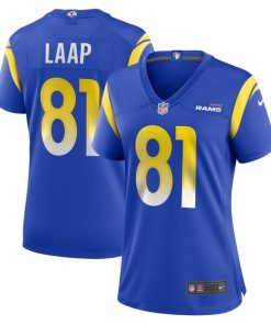 JJ Laap Los Angeles Rams Nike Women's Game Jersey -  Royal