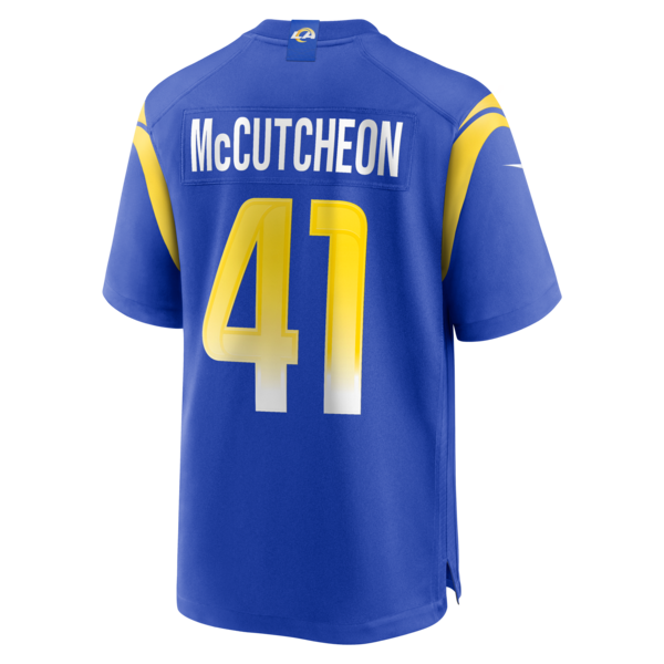 Cameron McCutcheon Los Angeles Rams Nike Game Jersey - Royal - Image 3