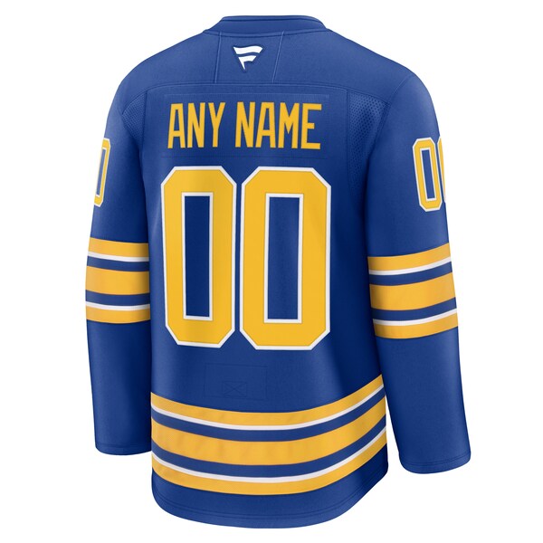 Buffalo Sabres Home Premium Custom Jersey - Royal/Black/White - Image 5