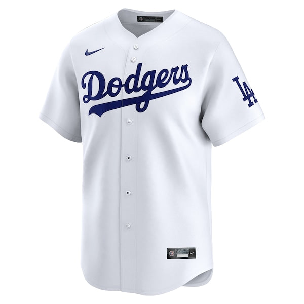 Los Angeles Dodgers Nike Home Limited Jersey - White - Image 2