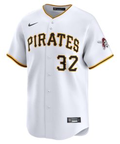 Alternative view of Henry Davis Pittsburgh Pirates Nike Home Limited Player Jersey?¨C White